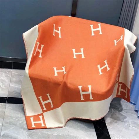 hermes dupe pillow|Hermes throw blanket etsy.